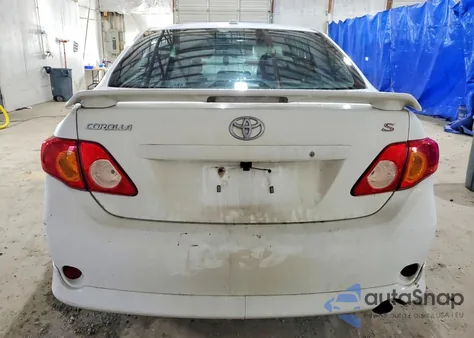 2009 Toyota Corolla Base z USA, uszkodzony, nr VIN 2T1BU40E09C120481